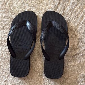 Havaianas Sleek Black Sandals